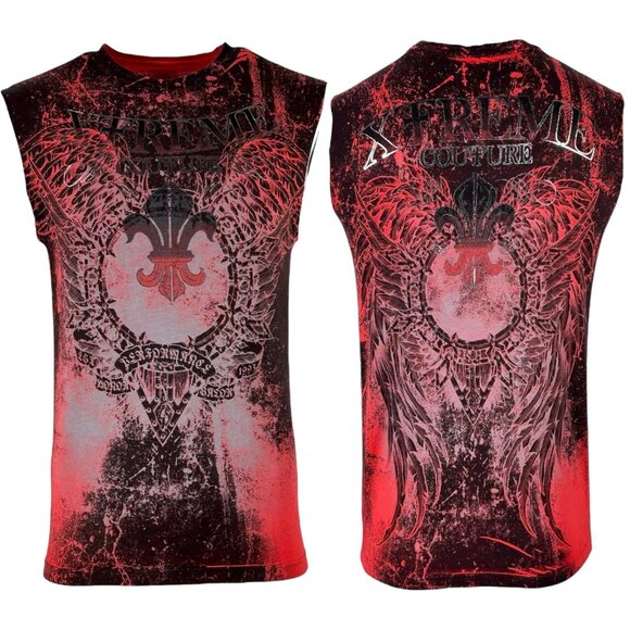 Xtreme Couture by Affliction Men's Muscle Shirt Honorable - Picture 1 of 7